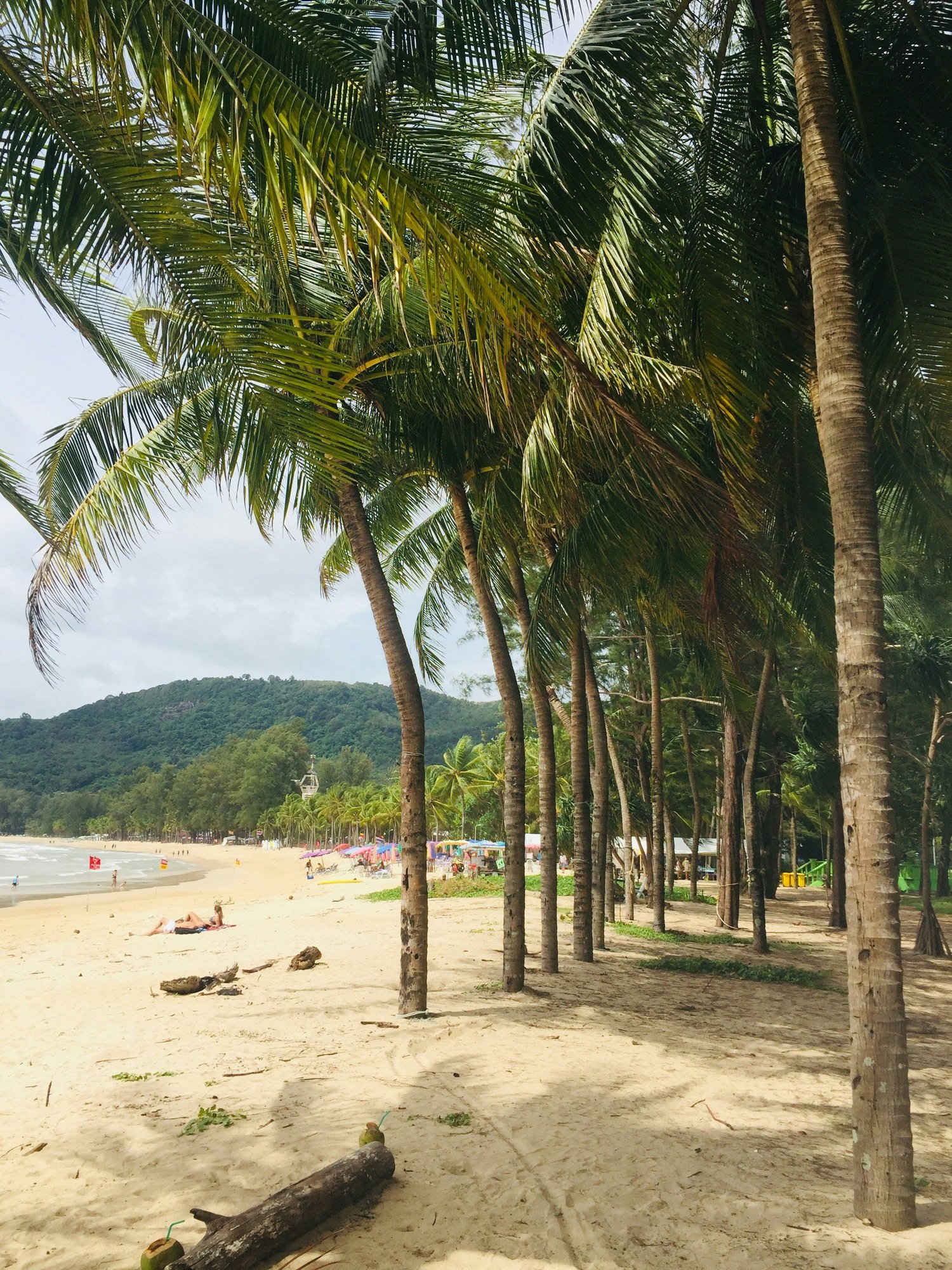 Kamala beach and coastline