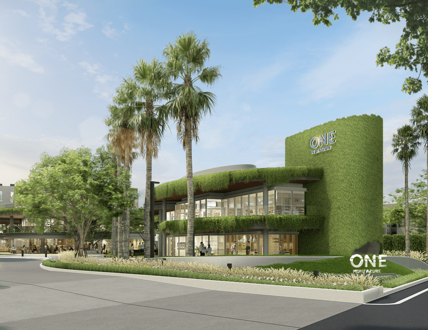 Wellness and retail concept at One MontAzure